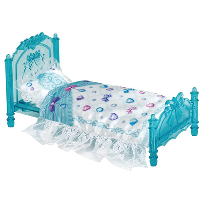 TAKARA TOMY Lf-07 Licca Doll Dreaming Princess Crystal Bed Set- Japan Figure Store - #1 Bring To You The Best Japanese Goods