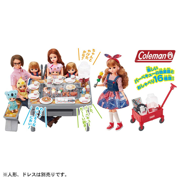 TAKARA TOMY Licca Doll Smoking Sizzling Barbecue- Japan Figure Store - #1 Bring To You The Best Japanese Goods