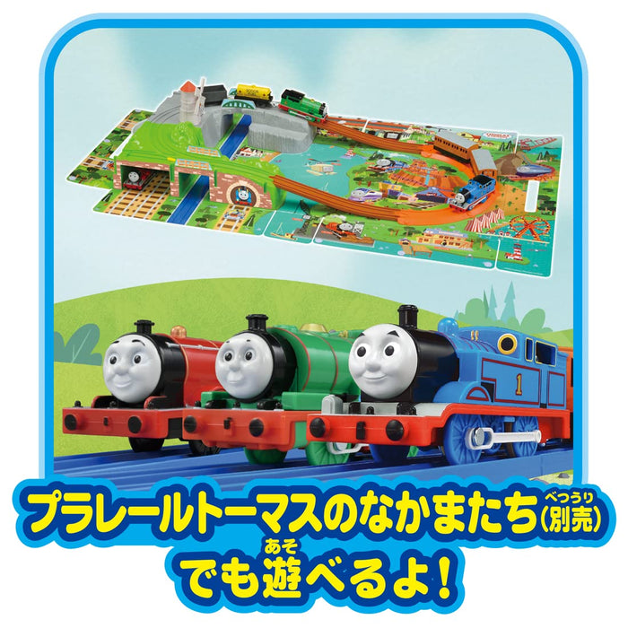 Takara Tomy Plarail Thomas Gogo Thomas Outing 3D Map Train Train Toy Ages 3 And Up Passed Toy Safety Standards St Mark Certified Plarail Takara Tomy- Japan Figure Store - #1 Bring To You The Best Japanese Goods