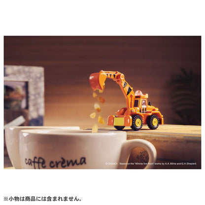 TAKARA TOMY Tomica Disney Motors Excavator Tigger- Japan Figure Store - #1 Bring To You The Best Japanese Goods
