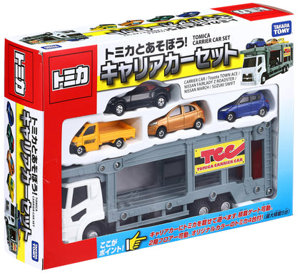 TAKARA TOMY 423249 Tomica Town Car Carrier Set- Japan Figure Store - #1 Bring To You The Best Japanese Goods