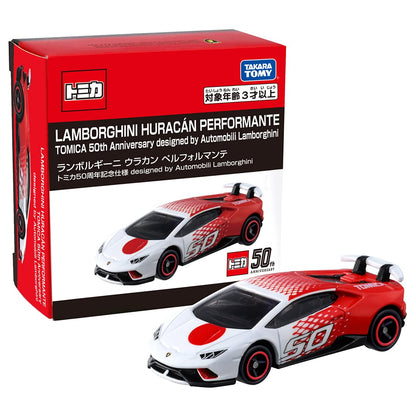Takara Tomy Lamborghini Huracan Performante Tomica 50th Anniversary Designed by Automobili Lamborghini- Japan Figure Store - #1 Bring To You The Best Japanese Goods