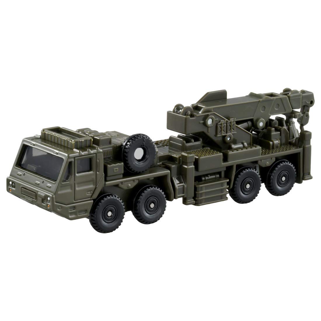 Takara Tomy Tomica Long Series 141 Jgsdf Heavy Wheel Recovery Vehicle Military Model- Japan Figure Store - #1 Bring To You The Best Japanese Goods