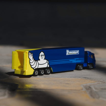 Takara Tomy Tomica Long 135 Michelin Motorsport Transporter Japanese Long Truck Toys- Japan Figure Store - #1 Bring To You The Best Japanese Goods