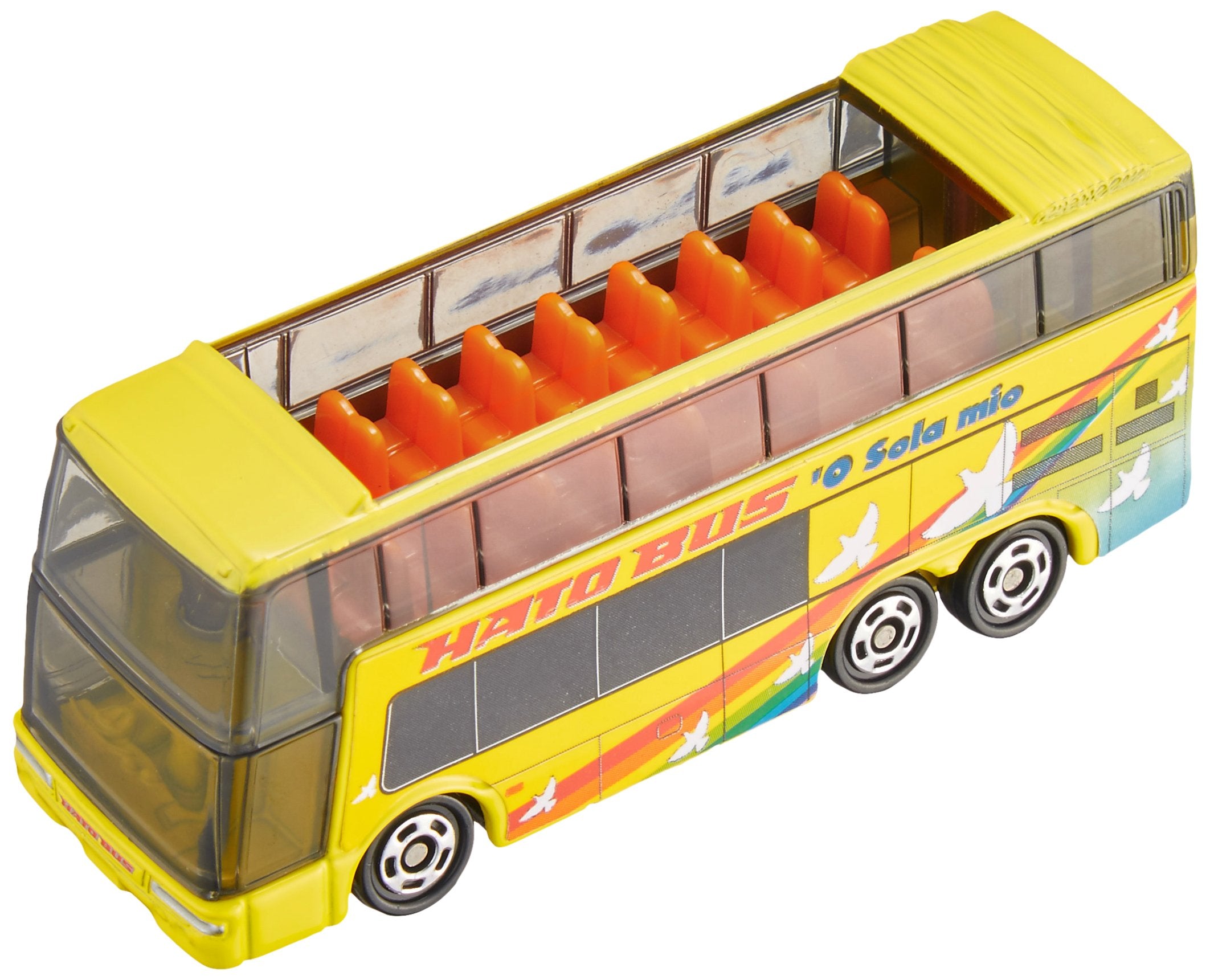 Takara Tomy Tomica Mit. Fuso Aero King Hato Bus 1/64 Die Cast No.42-7 Scale Bus Model- Japan Figure Store - #1 Bring To You The Best Japanese Goods