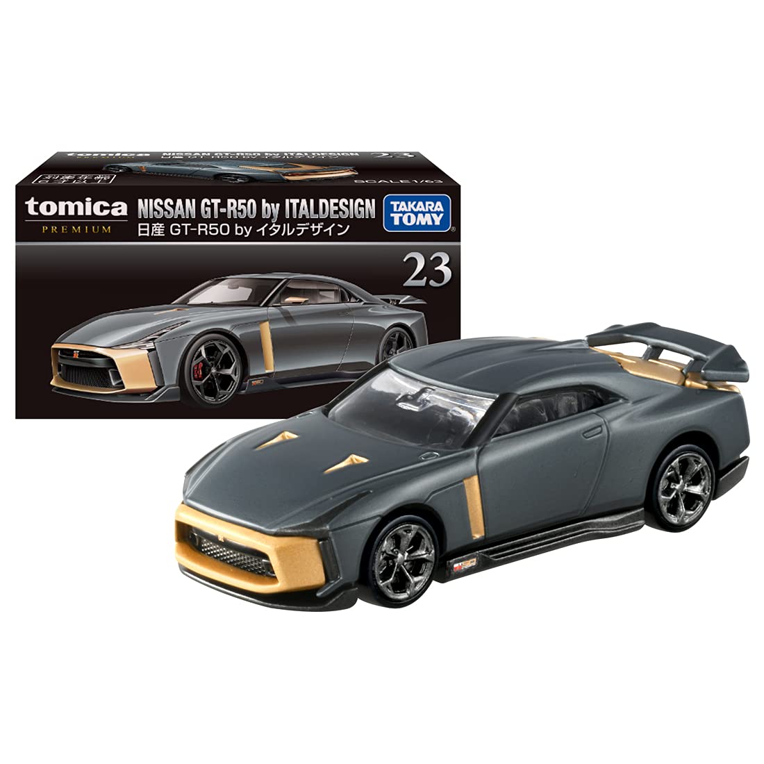TAKARA TOMY Tomica Premium Nissan Gt-R50 By Italdesign- Japan Figure Store - #1 Bring To You The Best Japanese Goods