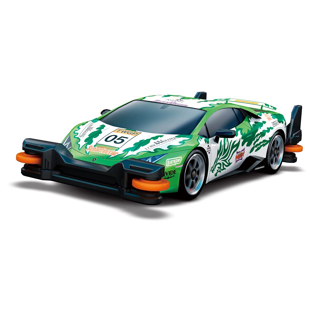 Takara Tomy Tomica World Super Speed Tomica Sst-05 Team Monster Lamborghini Huracan Performante (Wolf Custom)- Japan Figure Store - #1 Bring To You The Best Japanese Goods