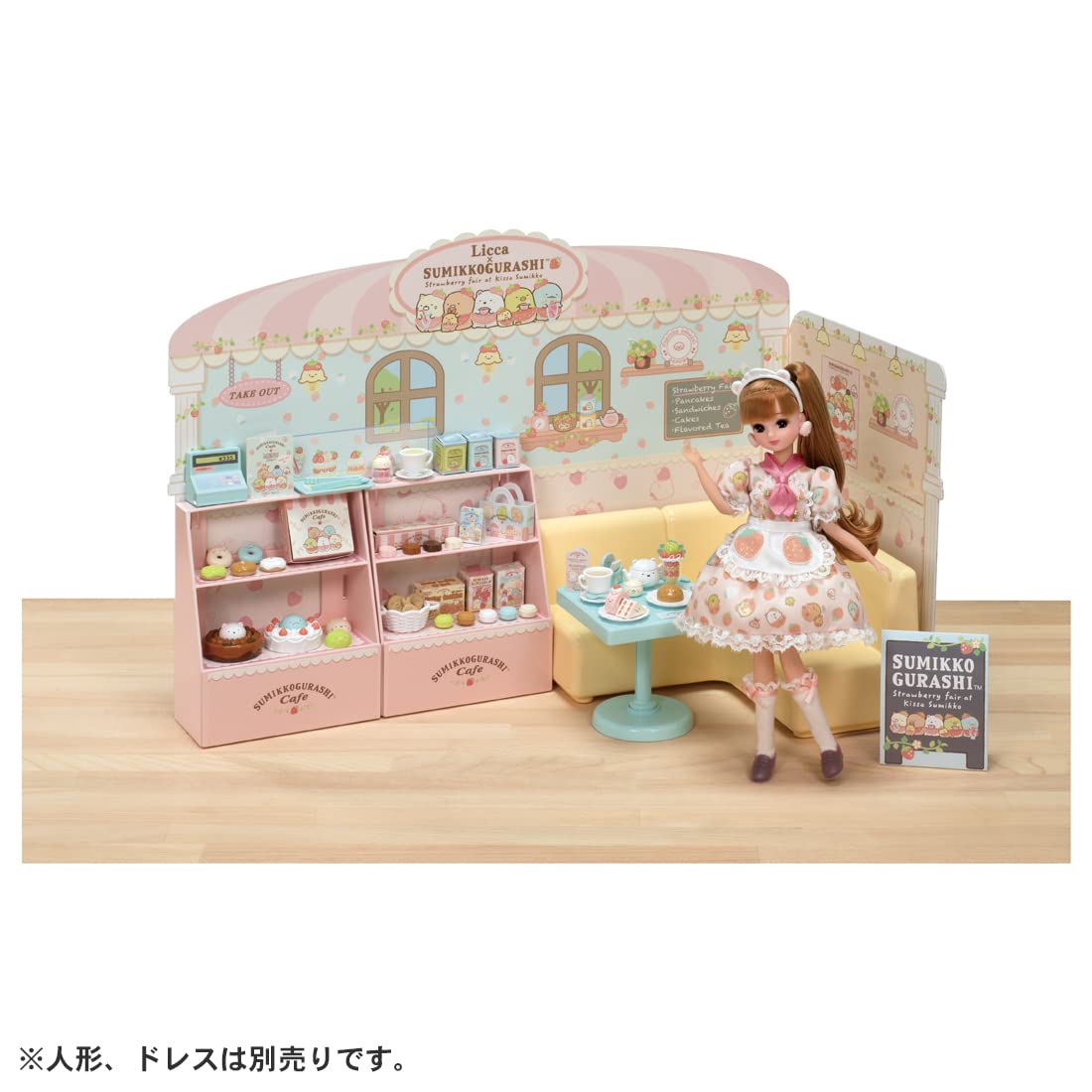 TAKARA TOMY Licca Doll Welcome To Sumikko Gurashi Cafe- Japan Figure Store - #1 Bring To You The Best Japanese Goods