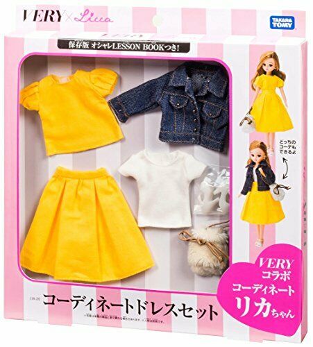Takara Tomy Rika-chan Dress Lw-20 Very Collaboration Coordinated Dress Set- Japan Figure Store - #1 Bring To You The Best Japanese Goods