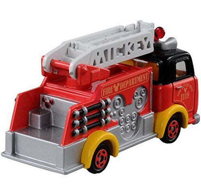 Takara Tomy Tomica Disney Motors Dm-17 Caspals Firetruck Mickey Mouse F/s- Japan Figure Store - #1 Bring To You The Best Japanese Goods