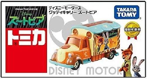 Takara Tomy Tomica Disney Motors Good Day Carry Zootopia Truck- Japan Figure Store - #1 Bring To You The Best Japanese Goods