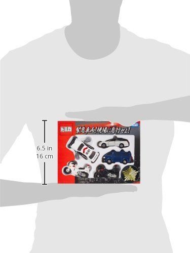 Takara Tomy Tomica Emergency! Police Car Set F/s- Japan Figure Store - #1 Bring To You The Best Japanese Goods