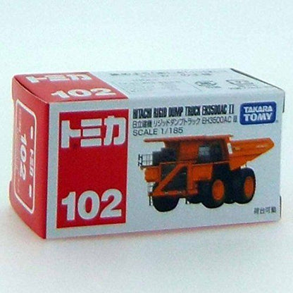 Takara Tomy Tomica No.102 Hitachi Rigid Dump Truck Eh3500ac Ii Box F/s- Japan Figure Store - #1 Bring To You The Best Japanese Goods