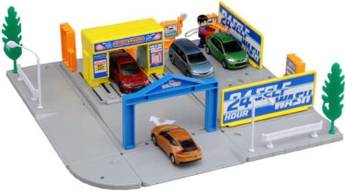 Takara Tomy Tomica Town Car Wash F/s- Japan Figure Store - #1 Bring To You The Best Japanese Goods