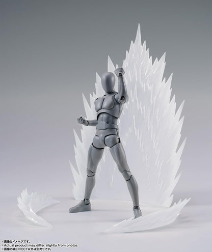 Bandai Spirits Tamashii Effect Energy Aura White Ver. Non-Scale ABS & PVC Painted Figure for SH Figuarts- Japan Figure Store - #1 Bring To You The Best Japanese Goods