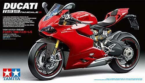 Tamiya 1/12 Motorcycle Series No.129 Ducati 1199 Panigale S Plastic Model Kit- Japan Figure Store - #1 Bring To You The Best Japanese Goods