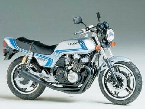 Tamiya 1/12 Motorcycle Series No.66 Honda Cb750f Custom Tuned Plastic Model Kit - Japan Figure