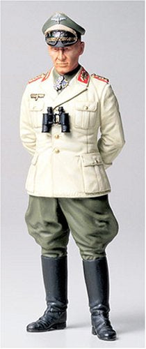 Tamiya 1/16 Feldmarchall Rommel German Africa Corps Model Kit - Japan Figure