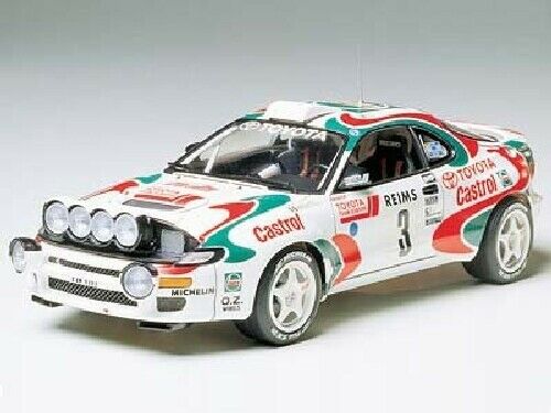 Tamiya 1/24 Castrol Celica '93 Monte-carlo Winner Plastic Model Kit - Japan Figure