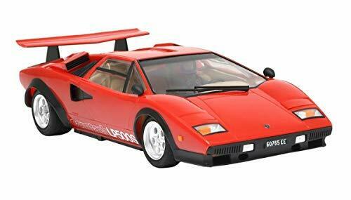 Tamiya 1/24 Lamborghini Countach Lp500s Clear Coat Red Body Model Kit - Japan Figure