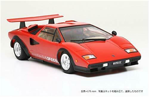 Tamiya 1/24 Lamborghini Countach Lp500s Clear Coat Red Body Model Kit- Japan Figure Store - #1 Bring To You The Best Japanese Goods