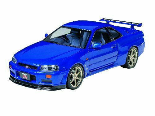 Tamiya 1/24 Nissan Skyline Gt-r V-spec R34 Plastic Model Kit - Japan Figure