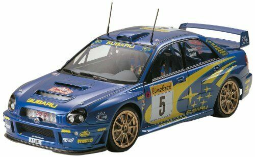 Tamiya 1/24 Subaru Impreza Wrc2001 Plastic Model Kit - Japan Figure