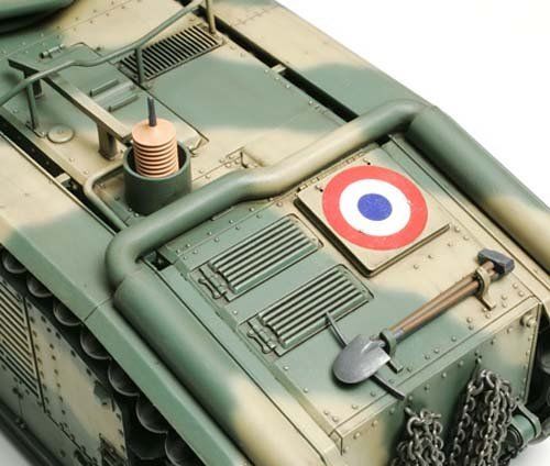 Tamiya 1/35 Franch Battle Tank B1 Bis Model Kit- Japan Figure Store - #1 Bring To You The Best Japanese Goods