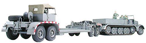 Tamiya 1/35 German 18-ton Heavy Half-track Famo & Sd.ah.116 Model Kit Japan - Japan Figure