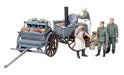 Tamiya 1/35 German Field Kitchen Scenery Model Kit - Japan Figure