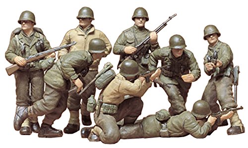Tamiya 1/35 U.s. Infantry West European Theater Model Kit - Japan Figure