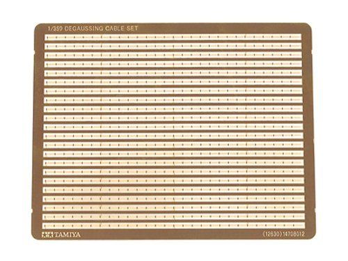 Tamiya 1/350 Japan Ship Degeaussing Cable Set Model Kit - Japan Figure