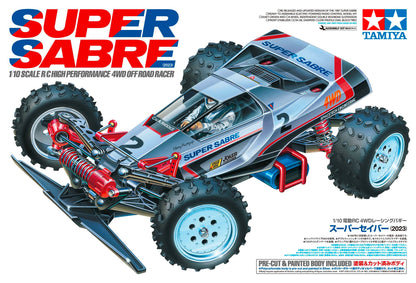 Tamiya 1/10 Electric RC Car 58728 Super Saber (2023)- Japan Figure Store - #1 Bring To You The Best Japanese Goods