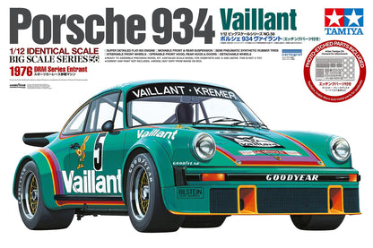 Tamiya 12056 Porsche 934 Vaillant W/Photo Etched Parts 1/12 Japanese Scale Car Kit- Japan Figure Store - #1 Bring To You The Best Japanese Goods