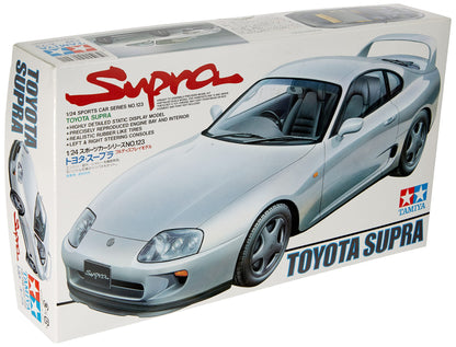 TAMIYA 24123 Toyota Supra 1/24 Scale Kit- Japan Figure Store - #1 Bring To You The Best Japanese Goods
