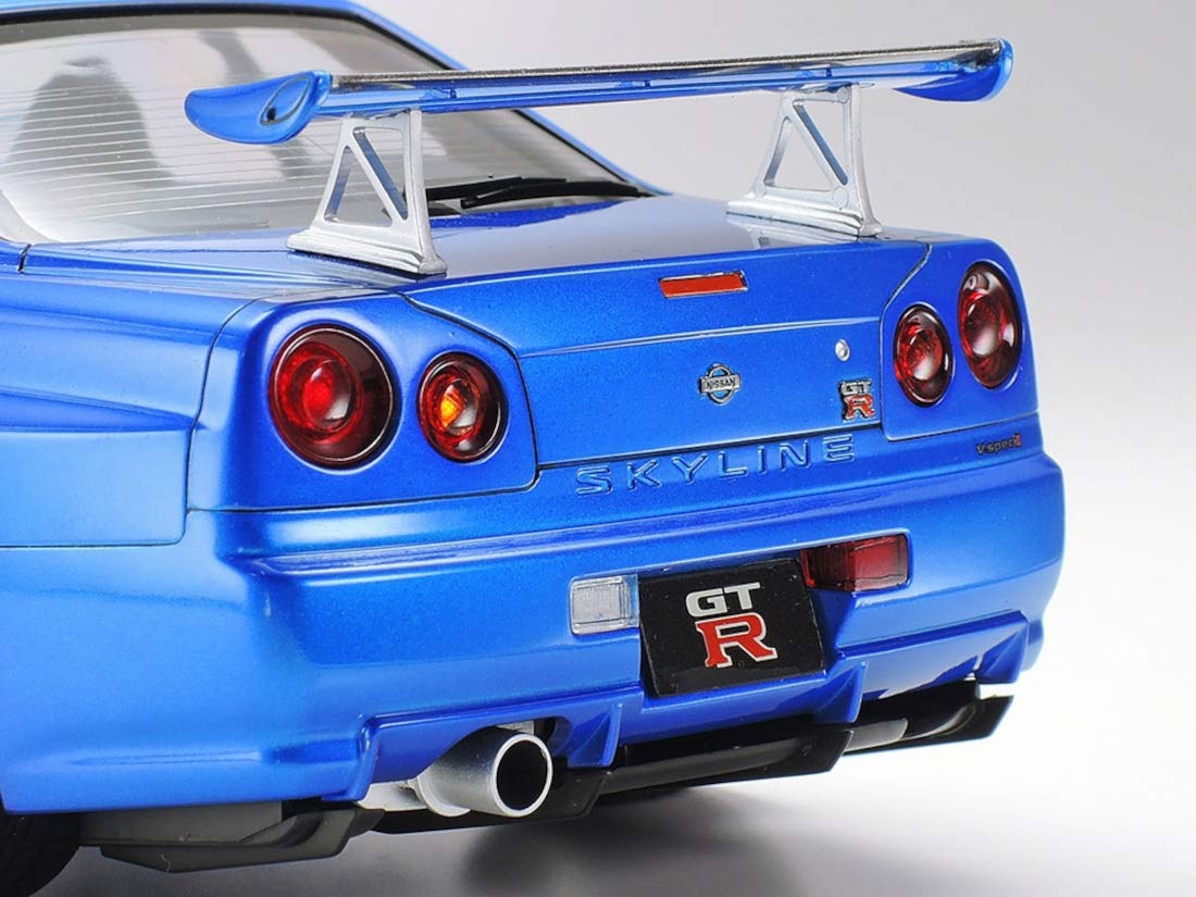 Tamiya 1/24 Sports Car Series No.258 Nissan Skyline Gt-r V Spec II Japanese Scale Car Model- Japan Figure Store - #1 Bring To You The Best Japanese Goods
