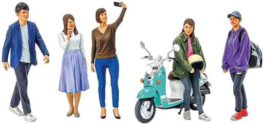 TAMIYA 1/24 Campus Friends Set 2 Plastic Model- Japan Figure Store - #1 Bring To You The Best Japanese Goods