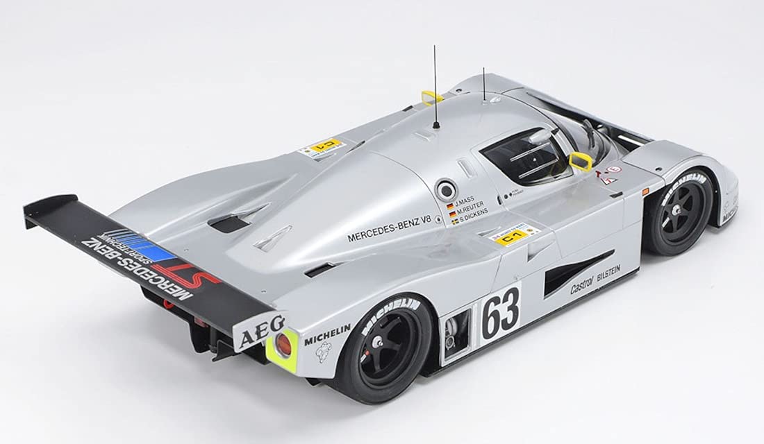 TAMIYA Sports Car 1/24 1989 Sauber Mercedes C9 Plastic Model- Japan Figure Store - #1 Bring To You The Best Japanese Goods
