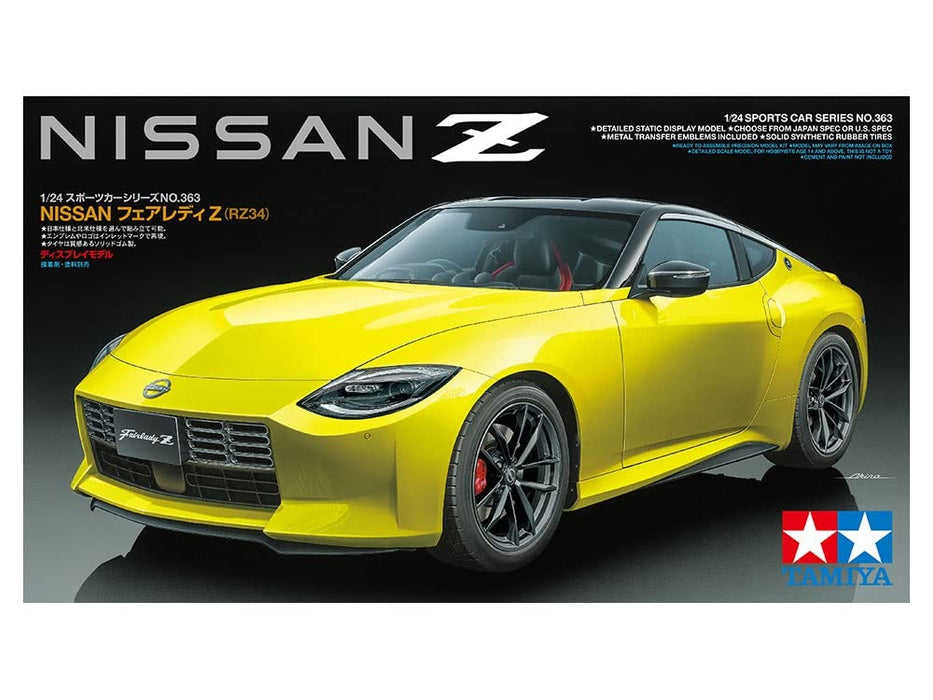 TAMIYA 24363 Sports Car 1/24 Nissan Z Rz34 Plastic Model- Japan Figure Store - #1 Bring To You The Best Japanese Goods