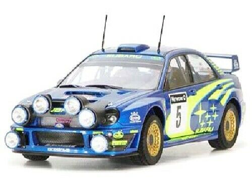 Tamiya 1/24 Subaru Impreza Wrc2001 Rally Of Great Britain Plastic Model Kit- Japan Figure Store - #1 Bring To You The Best Japanese Goods