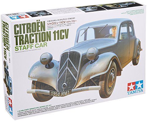 Tamiya 1/35 Citroen Traction 11cv Staff Car Model Kit- Japan Figure Store - #1 Bring To You The Best Japanese Goods