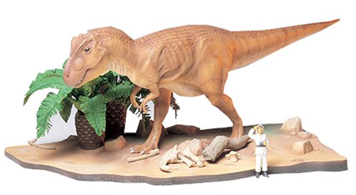 Tamiya 1/35 Dinosaur World Series No.02 Tyrannosaurus Scene Set Plastic Model 60102- Japan Figure Store - #1 Bring To You The Best Japanese Goods