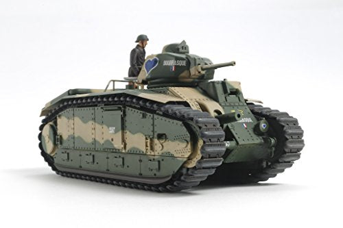 Tamiya 1/35 French Battle Tank B1 Bis W/single Moter Model Kit- Japan Figure Store - #1 Bring To You The Best Japanese Goods