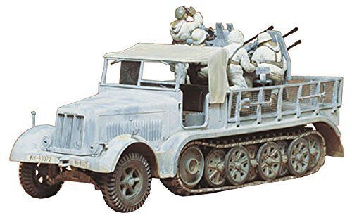 Tamiya 1/35 German 8ton Semitrack 20mm Flakvierling Sd.kfz7/1 Model Kit- Japan Figure Store - #1 Bring To You The Best Japanese Goods