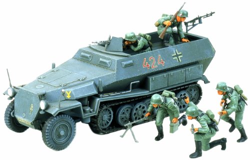Tamiya 1/35 German Hanomag Sd.kfz.251/1 Armored Half-track Model Kit Japan- Japan Figure Store - #1 Bring To You The Best Japanese Goods