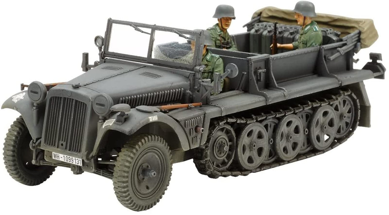 TAMIYA 1/35 German 1 Ton Half-Track Sd.Kfz.10 Plastic Model- Japan Figure Store - #1 Bring To You The Best Japanese Goods