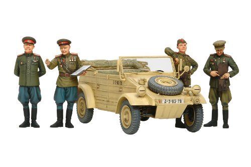 Tamiya 1/35 Russian Commanders & Staff Car Set Model Kit- Japan Figure Store - #1 Bring To You The Best Japanese Goods