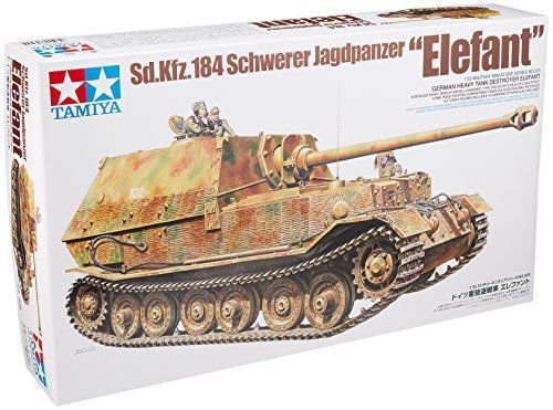 Tamiya 1/35 Sd.kfz.184 Schwerer Jagdpanzer Elefant Model Kit- Japan Figure Store - #1 Bring To You The Best Japanese Goods