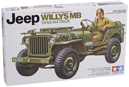 Tamiya 1/35 U.s. 1/4ton 4x4 Track Jeep Willys Mb Model Kit- Japan Figure Store - #1 Bring To You The Best Japanese Goods