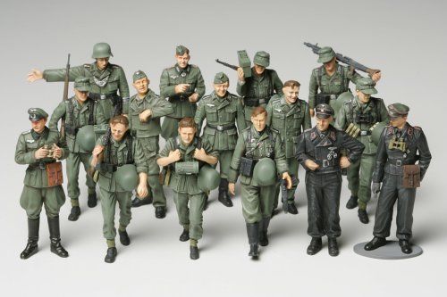 Tamiya 1/48 German Infantry On Maneuvers Model Kit- Japan Figure Store - #1 Bring To You The Best Japanese Goods